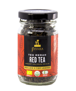 Javara Organic Red Tea Glass Jar 50gr