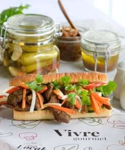 Pork Shoulder Bánh Mì Baguette
