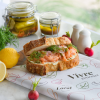 Smoked Salmon & Cream Cheese on Sourdough 1