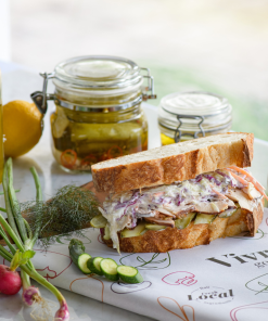 Southern Smoked Chicken & Yoghurt on Sourdough 1