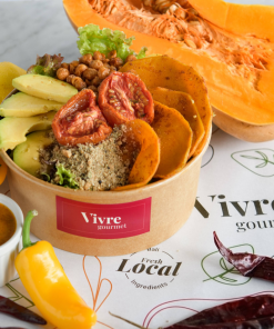 Middle-Eastern Harissa Pumpkin Salad (VG) 1