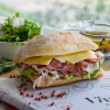 Italian Salami, Ham & Cheddar Club 1