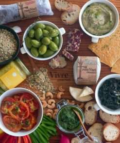 Vivre Gourmet Vegan Antipasto Board Treenut Cheezery 8 10pax